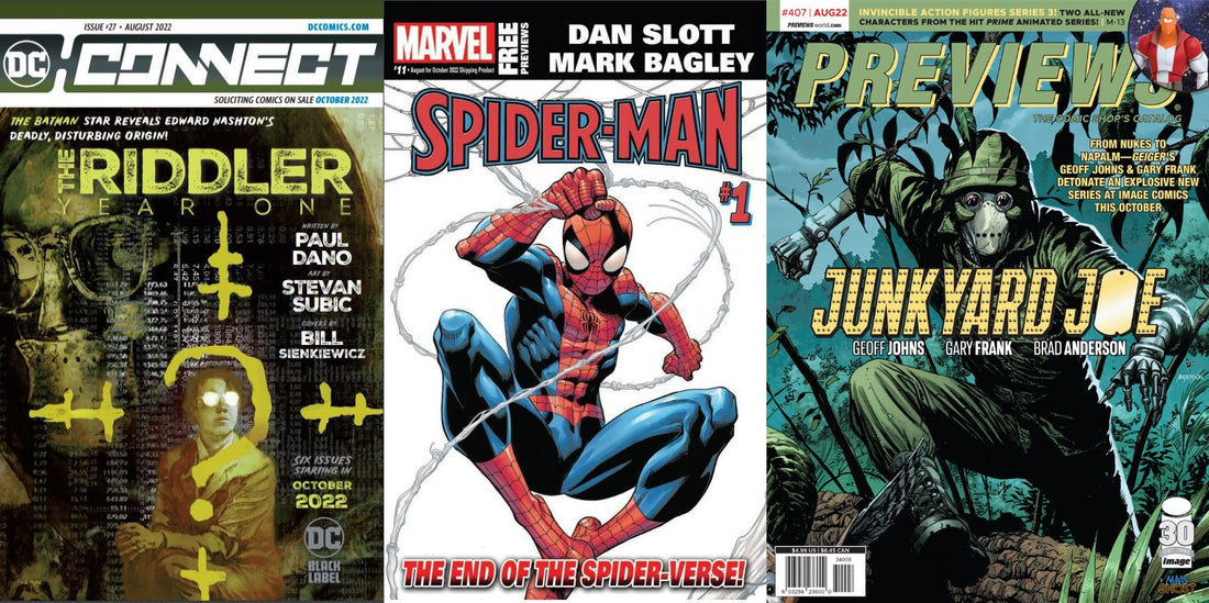 October 2022 COMIC PREORDER CATALOGUES