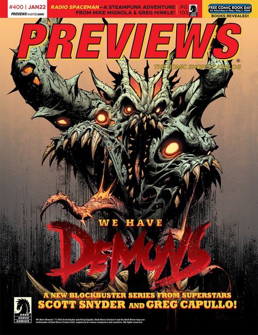 MARCH 2022 COMIC PREORDER CATALOGUES