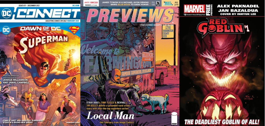 February 2023 COMIC PREORDER CATALOGUES