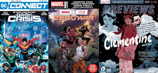JUNE 2022 COMIC PREORDER CATALOGUES