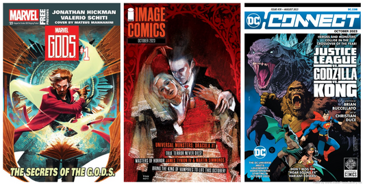 OCTOBER 2023 COMIC PREORDER CATALOGUES