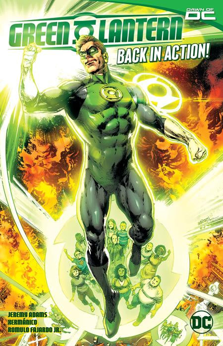 GREEN LANTERN VOLUME 01 BACK IN ACTION DM VARIANT EXCLUSIVE IVAN REIS