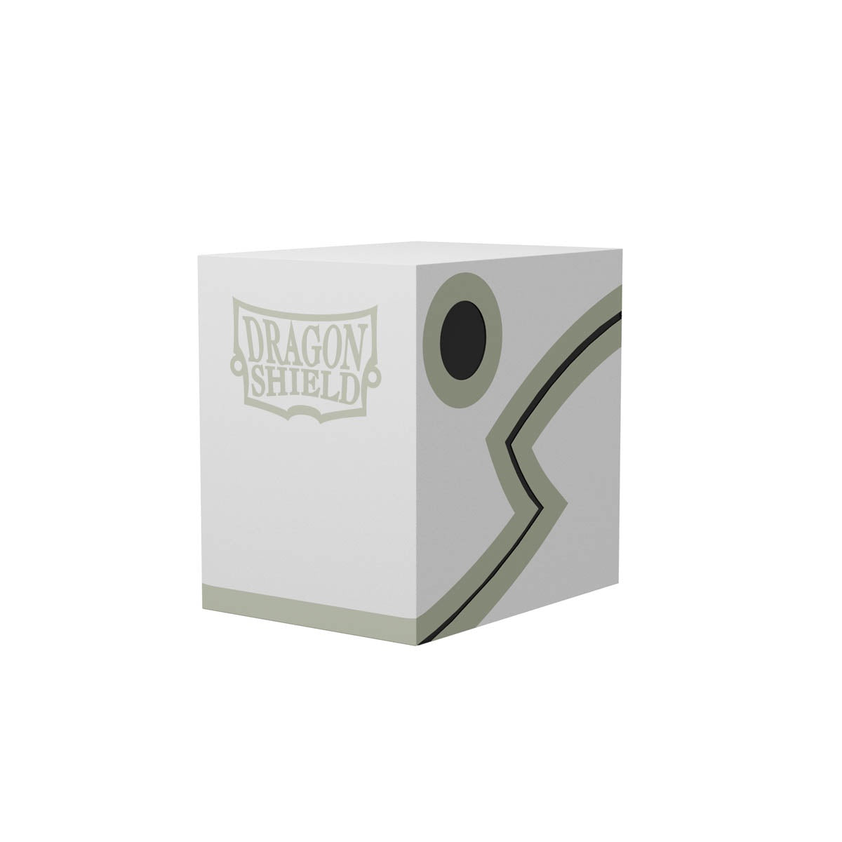DRAGON SHIELD DOUBLE SHELL DECK BOX - WHITE