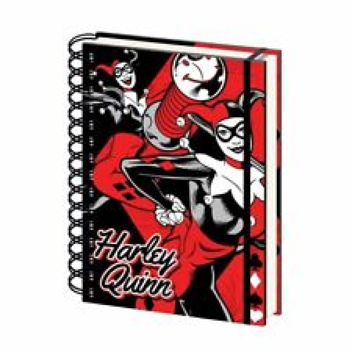 DC HARLEY QUINN - SPIRAL NOTEBOOK