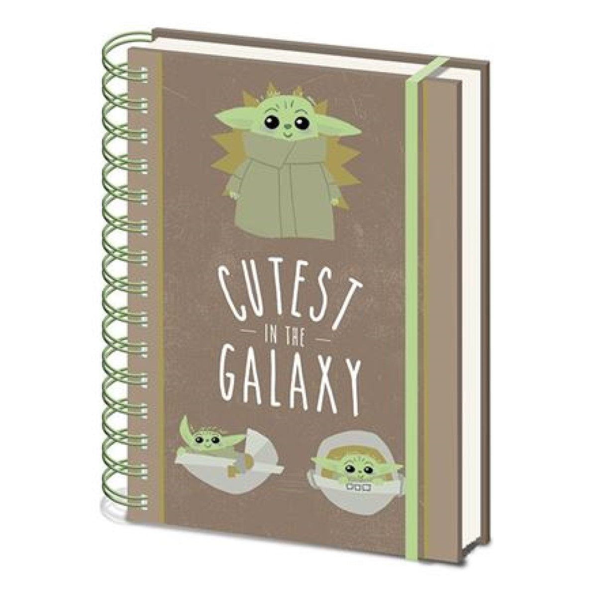 STAR WARS GROGU CUTEST IN THE GALAXY - SPIRAL NOTEBOOK