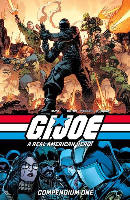 GI JOE A REAL AMERICAN HERO COMPENDIUM BOOK 01 (ANDY KUBERT & BRAD ANDERSON CVR)