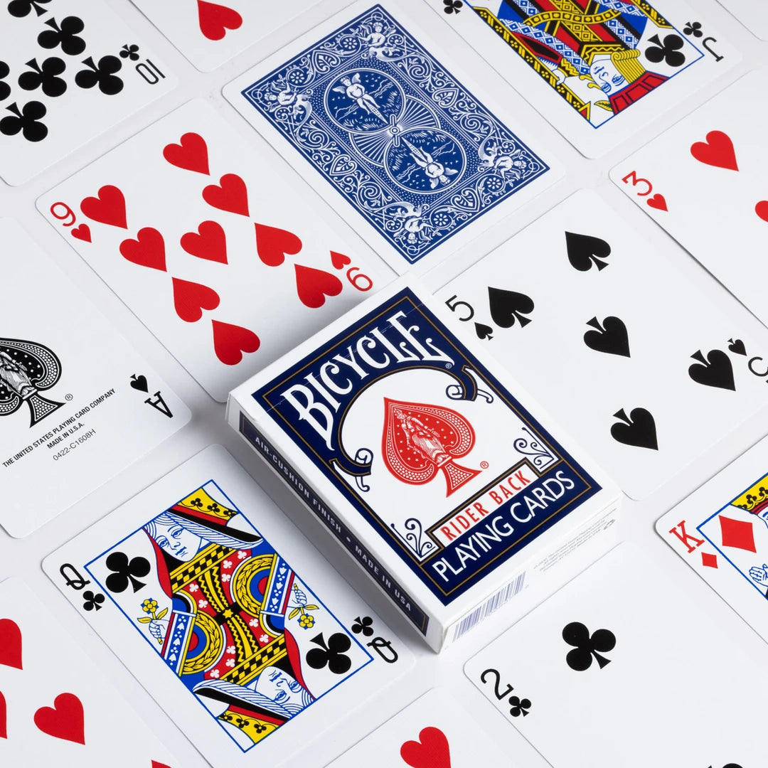 BICYCLE RIDER BACK PLAYING CARDS - BLUE