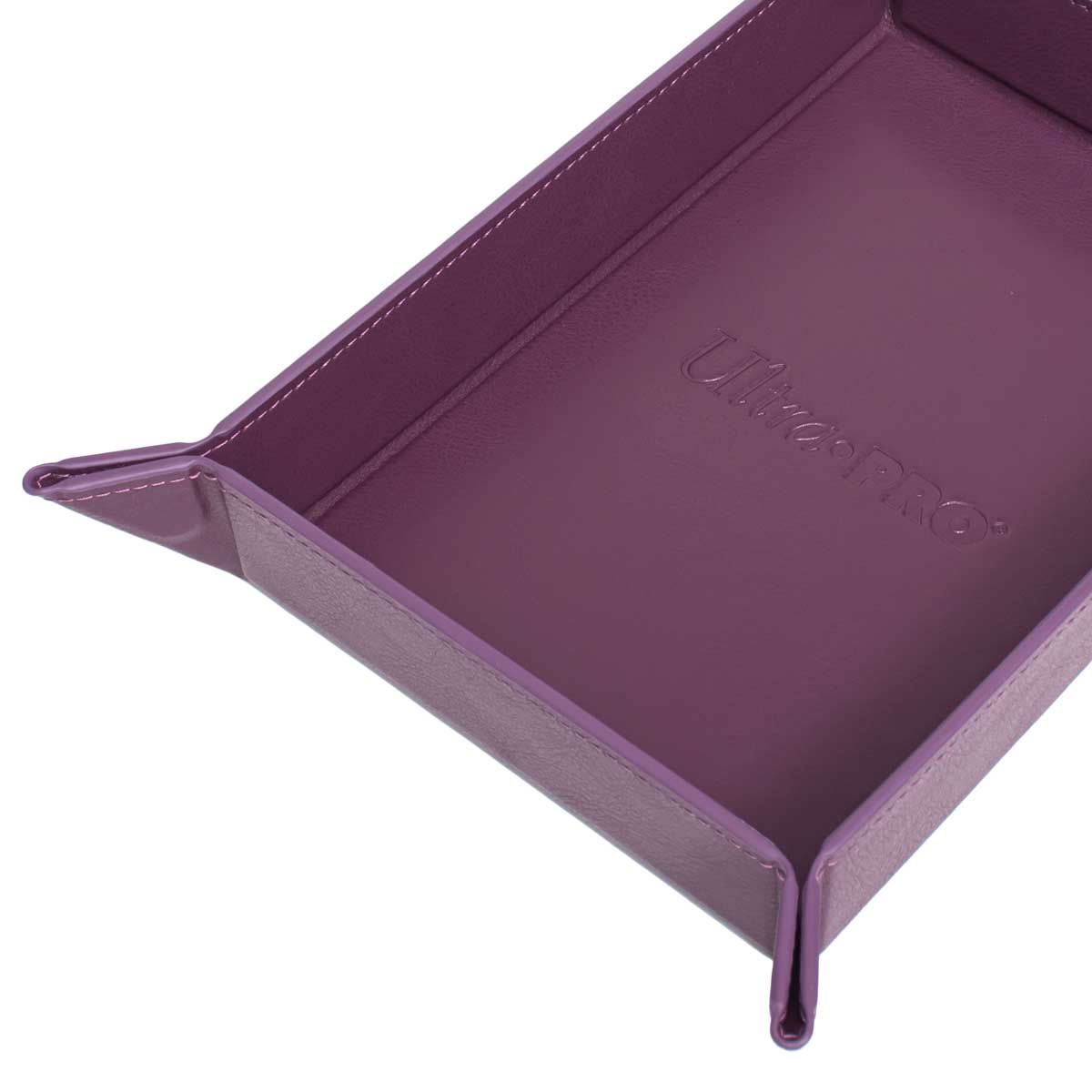 ULTRA PRO FOLDING RECTANGLE DICE TRAY - MIDNIGHT PLUM