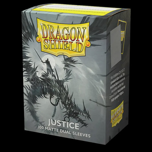 DRAGON SHIELD 100 MATTE DUAL SLEEVES - JUSTICE