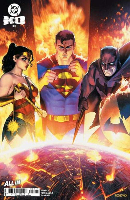 DC K.O. #1 (Of 5) Cover M Noobovich Card Stock Variant