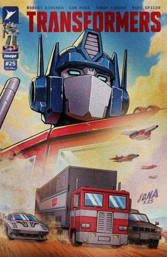 Transformers #25 Cover I David Nakayama Foil Variant