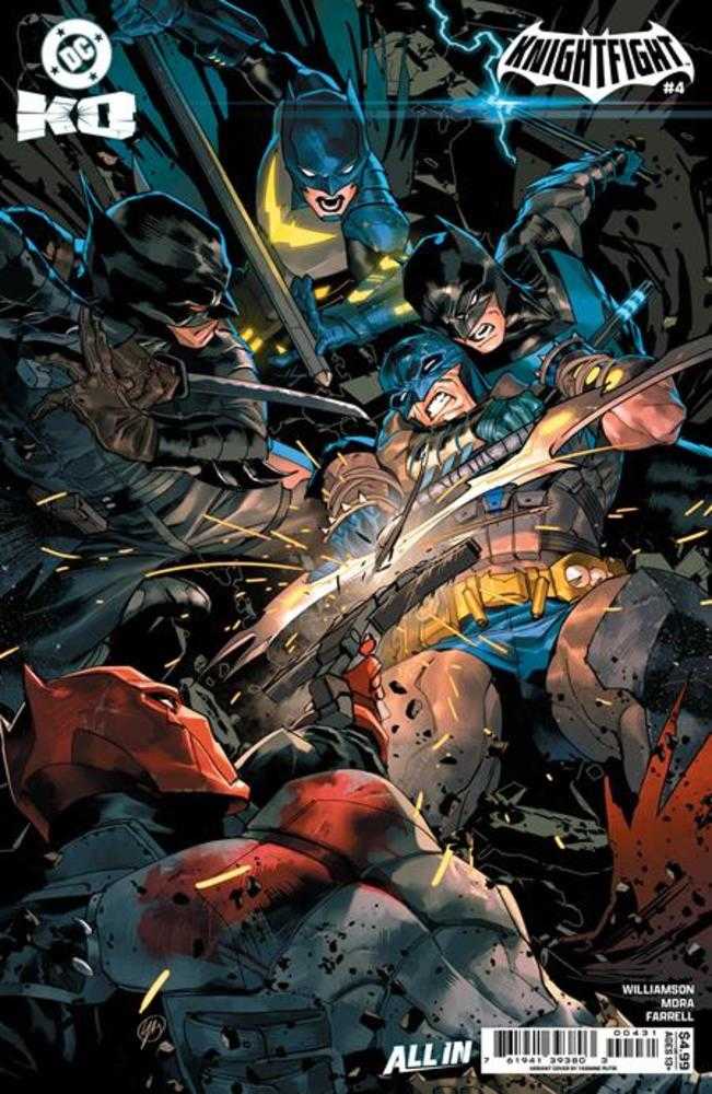 DC K.O. Knightfight #4 (Of 4) Cover C Yasmine Putri Card Stock Variant