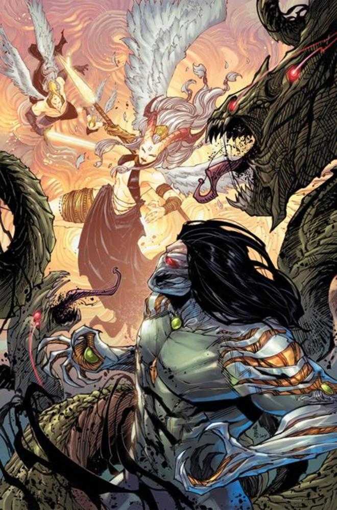 Darkness vs Angelus (One Shot) Cover C Giuseppe Cafaro & Arif Prianto Full Art Variant