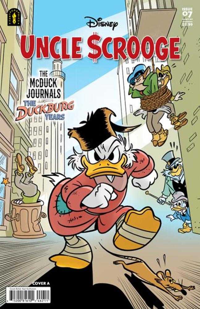 Uncle Scrooge Legacy #467 The Mcduck Journals The Duckburg Years Cover A Kari Korhonen