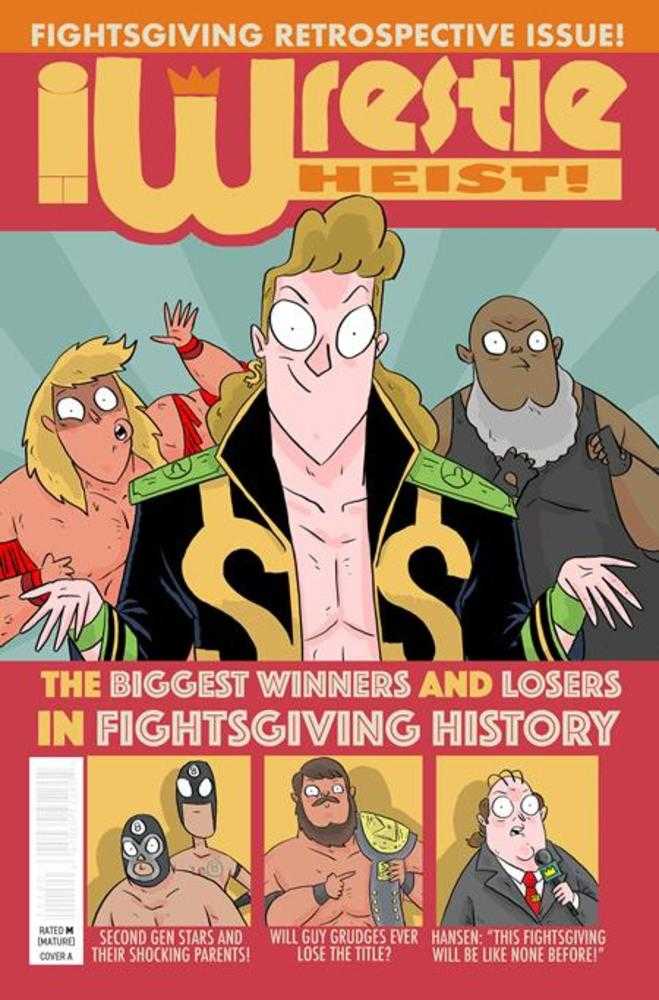 Wrestle Heist #5 (Of 5) Cover A Kyle Starks (Mature)
