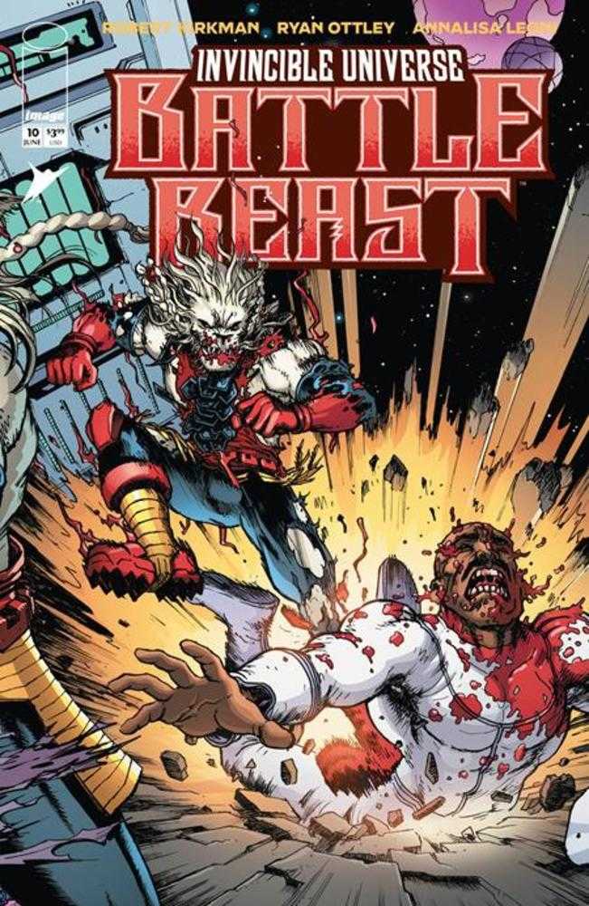 Invincible Universe Battle Beast #10 Cover C Chris Burnham & Brian Reber Connecting Variant