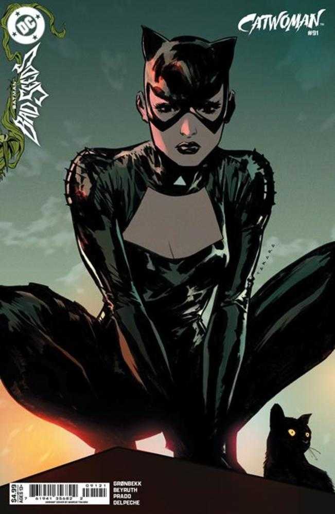 Catwoman #91 Cover B Marcio Takara Card Stock Variant (Batman Bad Seeds)