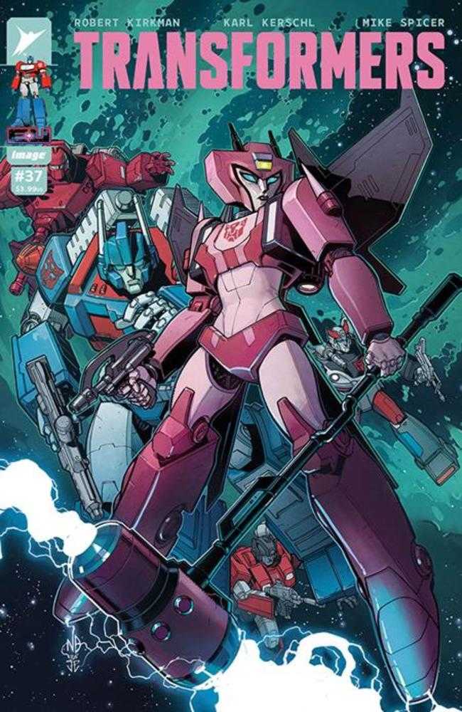 Transformers #37 Cover D Nick Bradshaw & Jim Charalampidis Variant