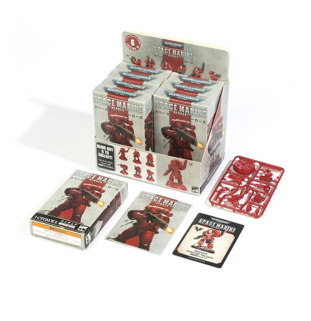 40K SPACE MARINE HEROES BLOOD ANGELS SERIES 4 COLLECTION 1