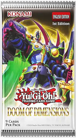 YUGIOH DOOM OF DIMENSIONS BOOSTER