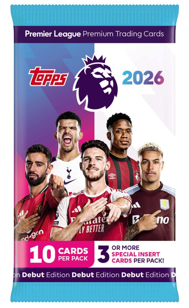 TOPPS 2026 PREMIER LEAGUE SOCCER CARDS