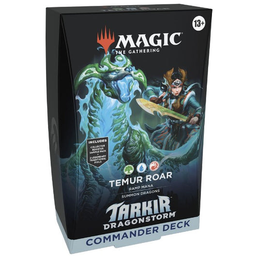 MAGIC THE GATHERING TARKIR DRAGONSTORM COMMANDER DECK - TEMUR ROAR