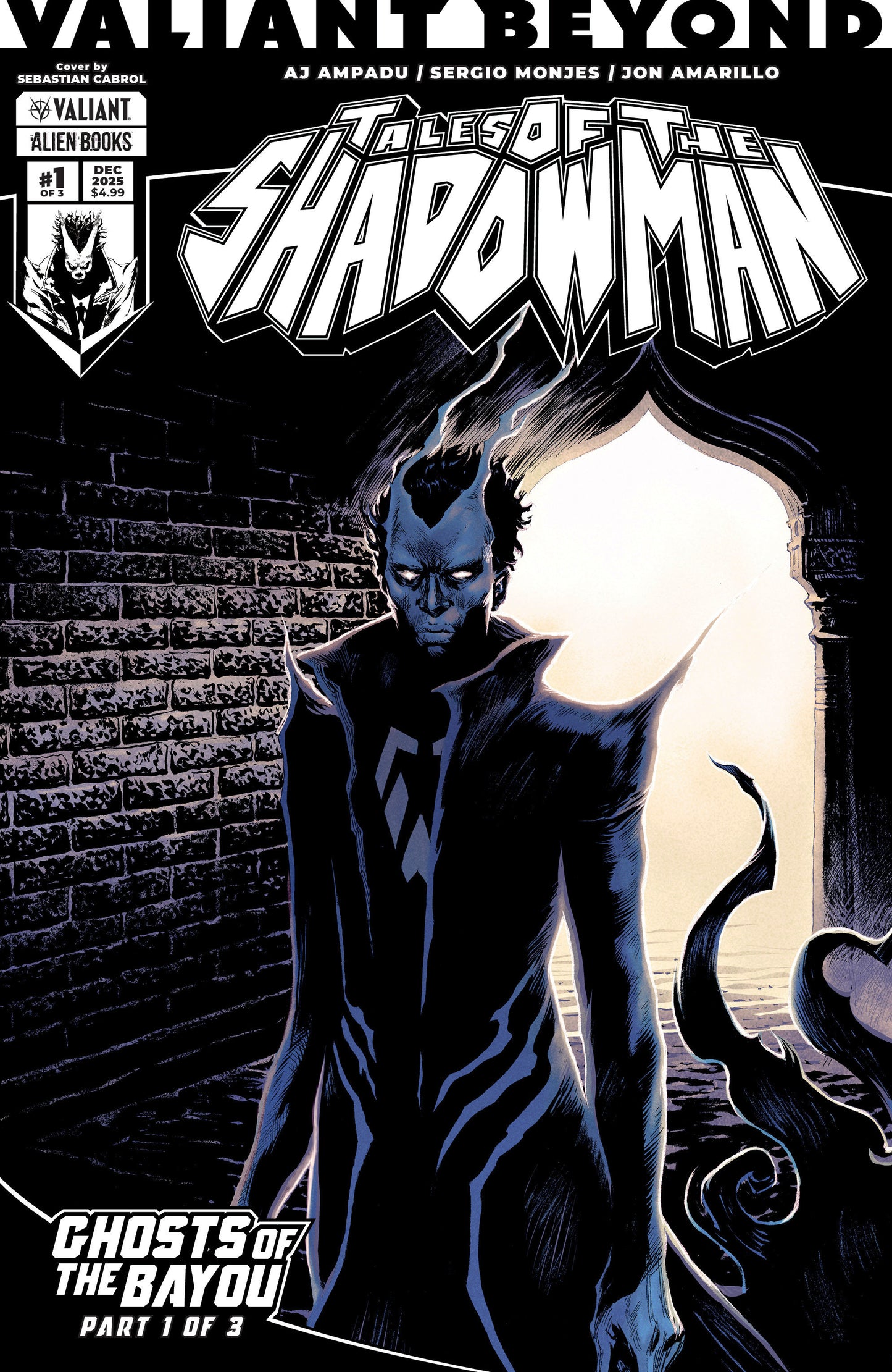 Valiant Beyond: Tales Of The Shadowman #4 Ghosts Of The Bayou #1 Cover A (Cabrol)