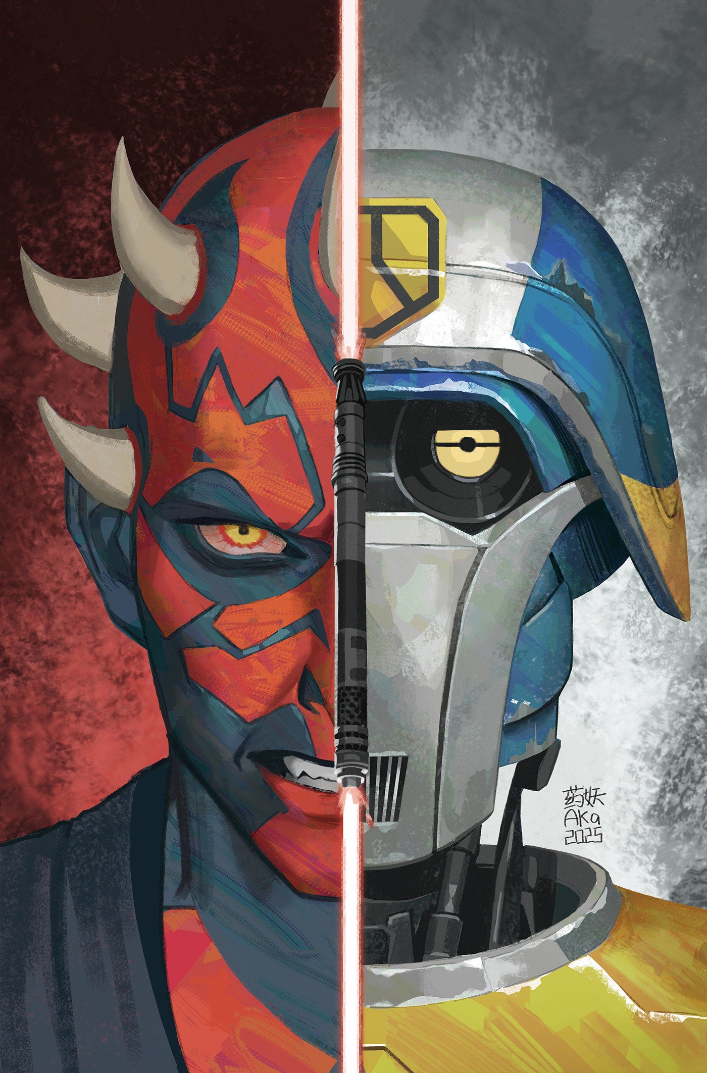 Star Wars: Shadow Of Maul #2 Aka Headshot Full Art Variant