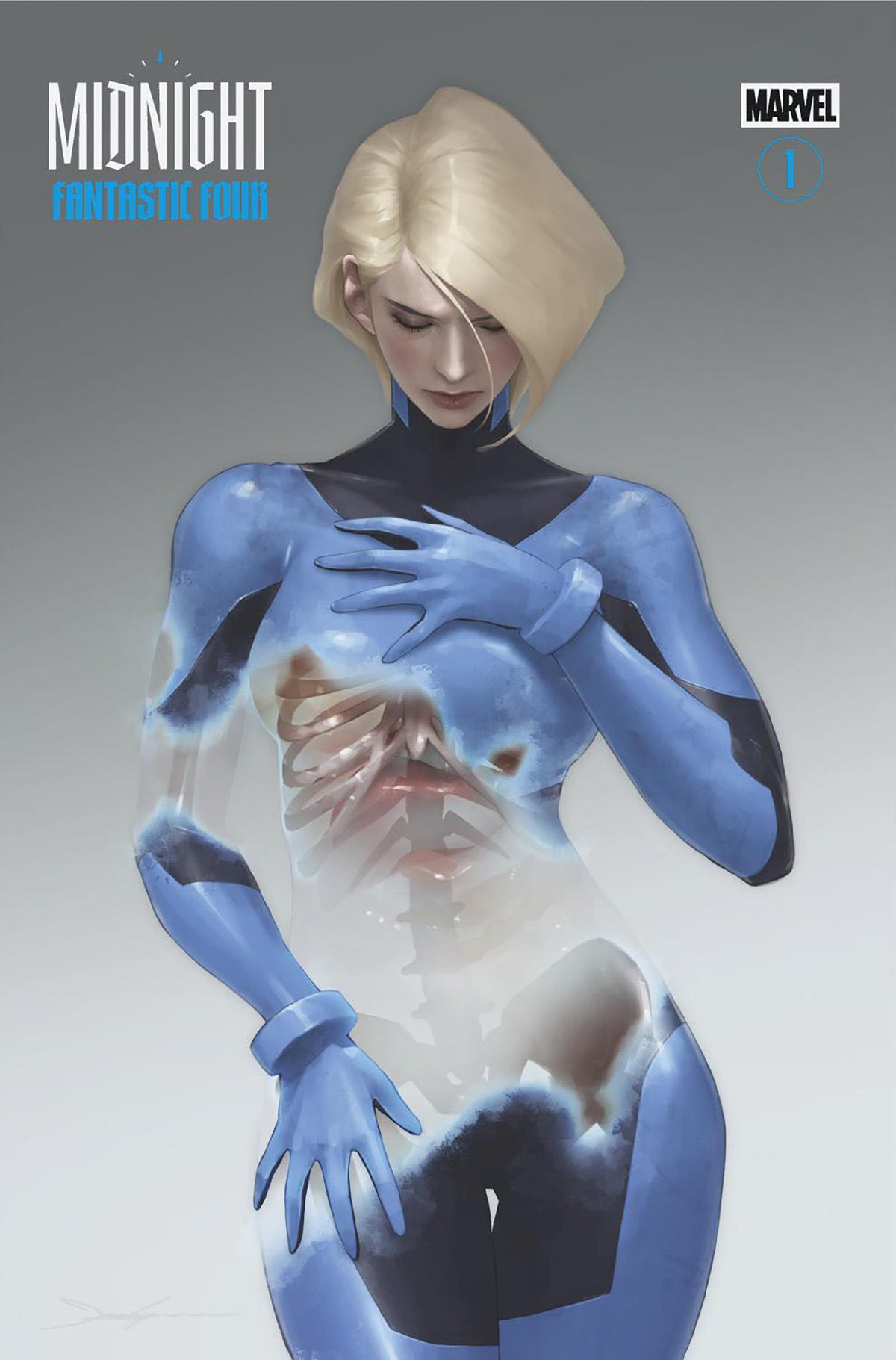 Midnight Fantastic Four #1 Cover E Jeehyung Lee Midnight Gallery Variant