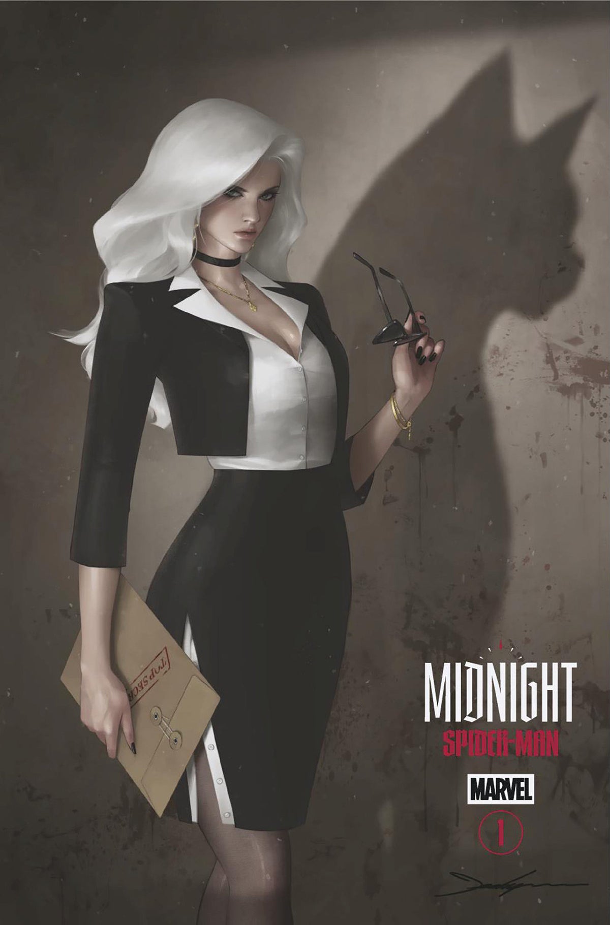 Midnight Spider-Man #1 Cover E Jeehyung Lee Midnight Gallery Variant