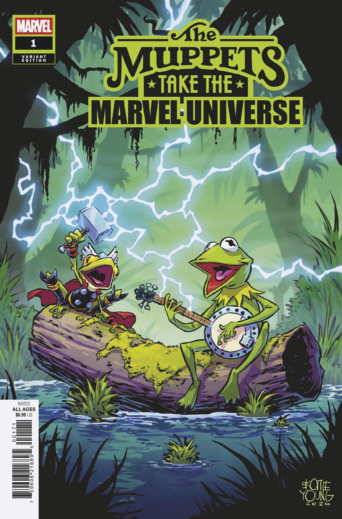 Muppets Take The Marvel Universe #1 Skottie Young Variant