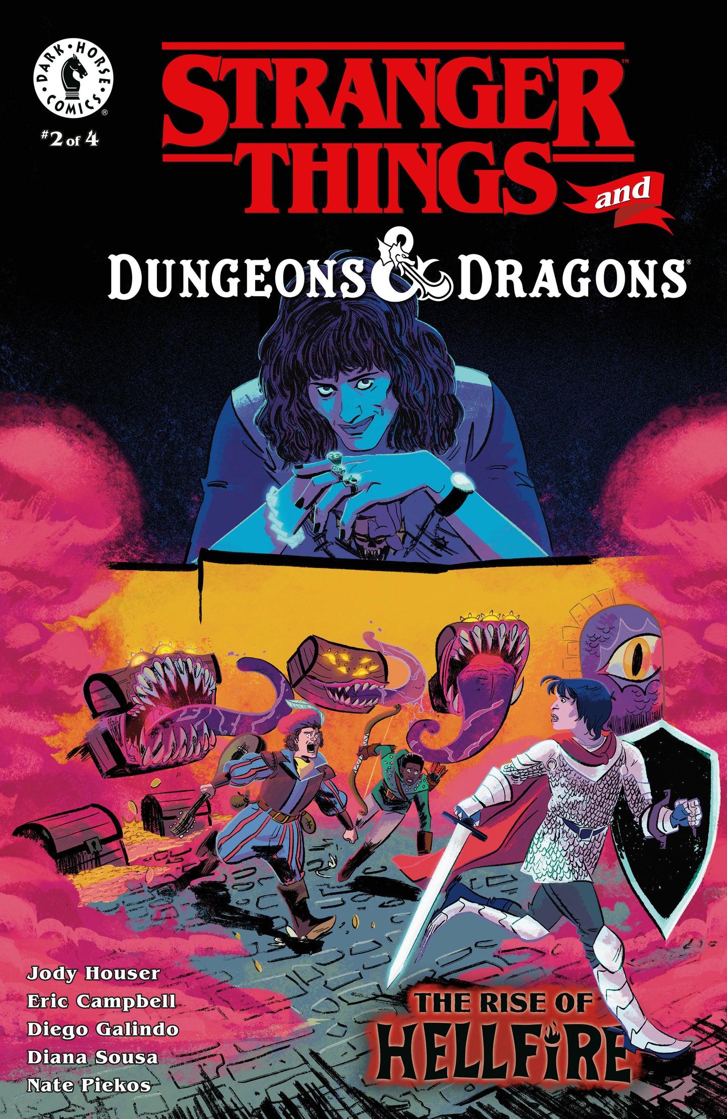 Stranger Things And Dungeons & Dragons: The Rise Of Hellfire #2 (Cover C) (Lauren Knight)