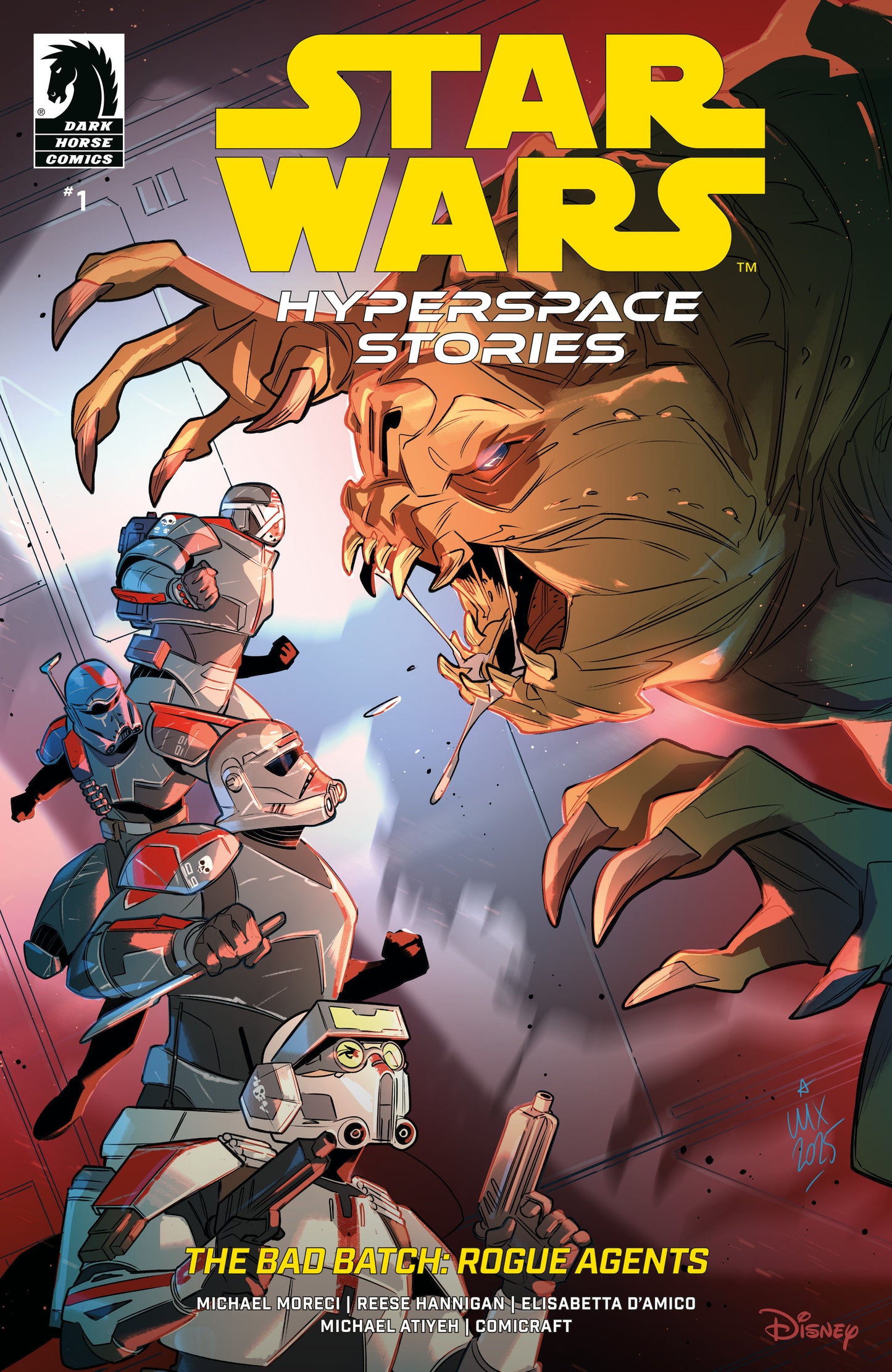Star Wars: Hyperspace Stories: The Bad Batch Rogue Agents #1 (Cover A) (Valeria Favoccia)