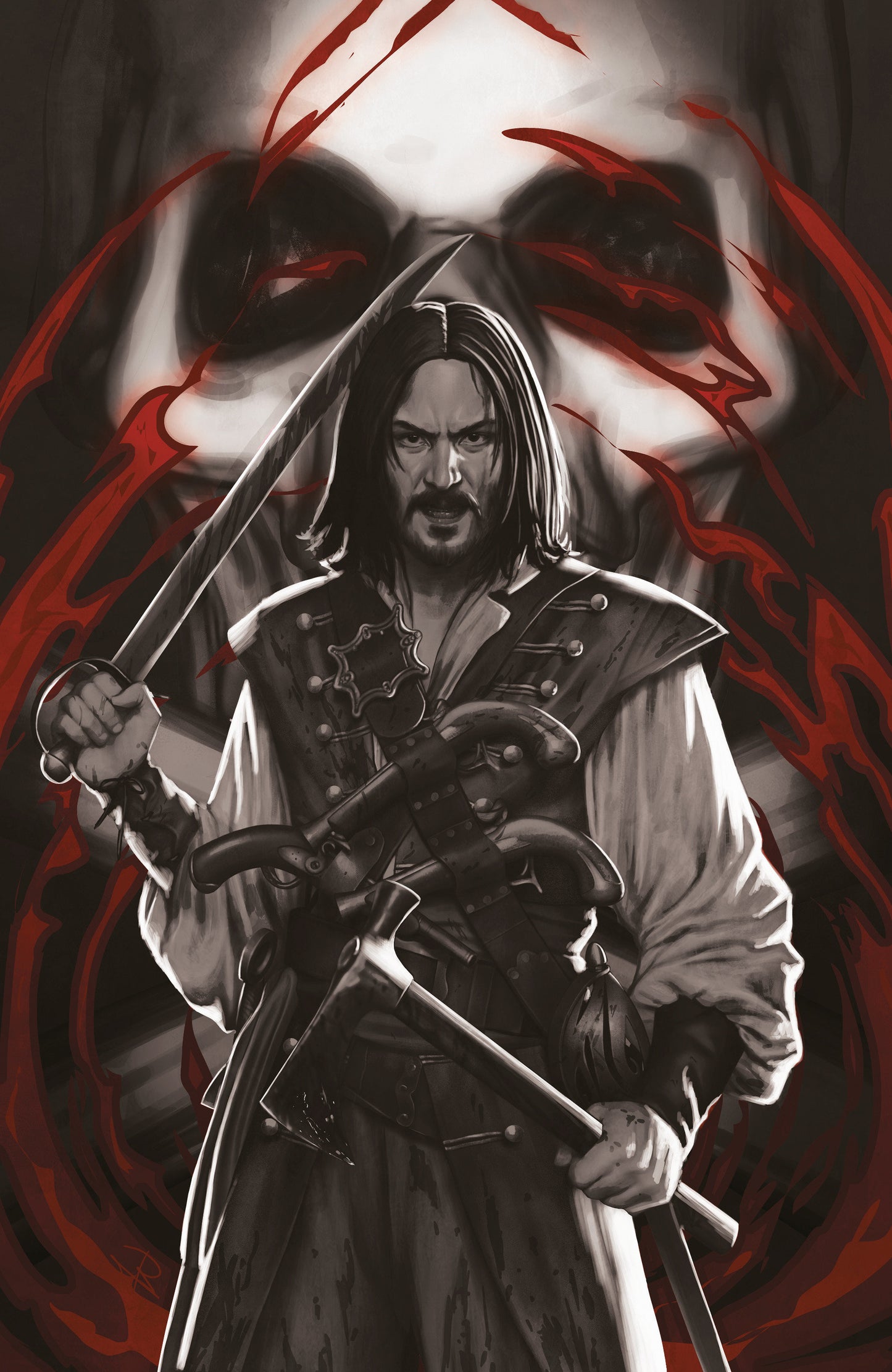 BRZRKR: The Bleeding Tide #1 F Variant Edition (Full Art, Puebla)