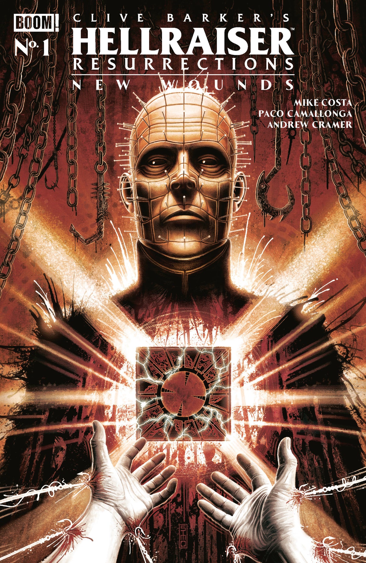 Hellraiser: Resurrections New Wounds #1 A Main (Dressed, Simpson)