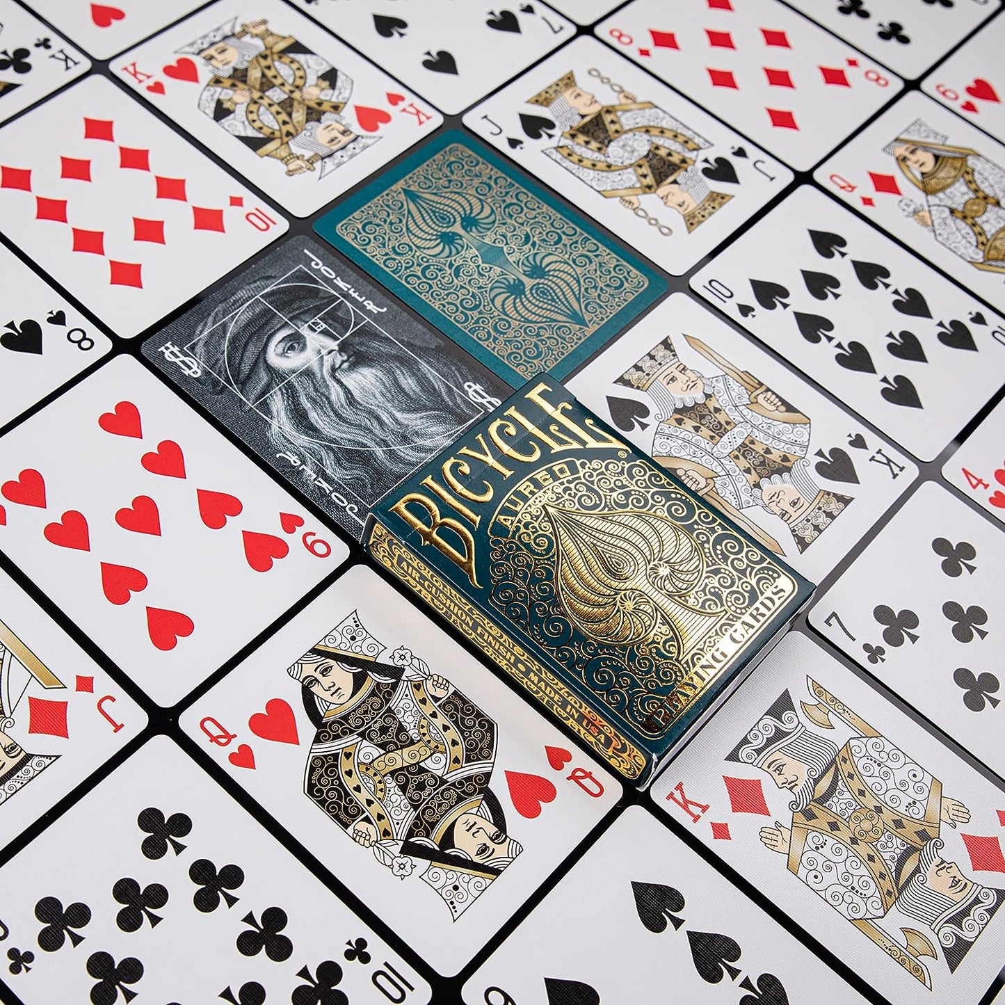BICYCLE AUREO GOLD PLAYING CARDS