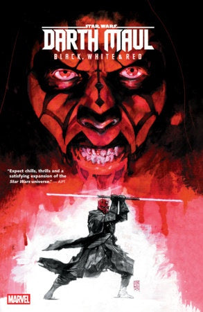 STAR WARS DARTH MAUL BLACK, WHITE AND RED