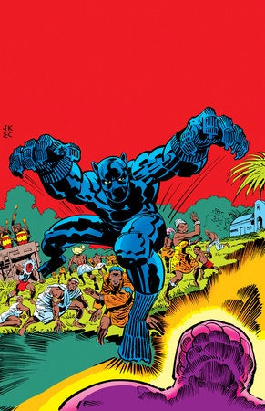 BLACK PANTHER: PANTHER'S PREY JACK KIRBY COVER