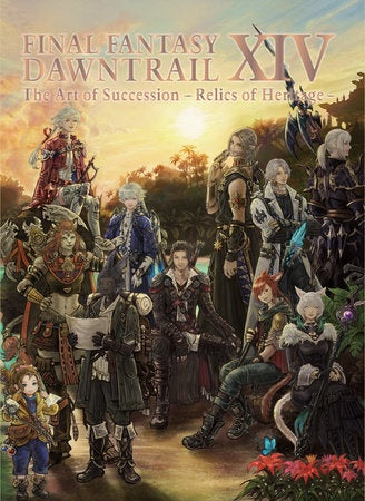 FINAL FANTASY XIV DAWNTRAIL THE ART OF SUCCESSION RELICS OF HERITAGE