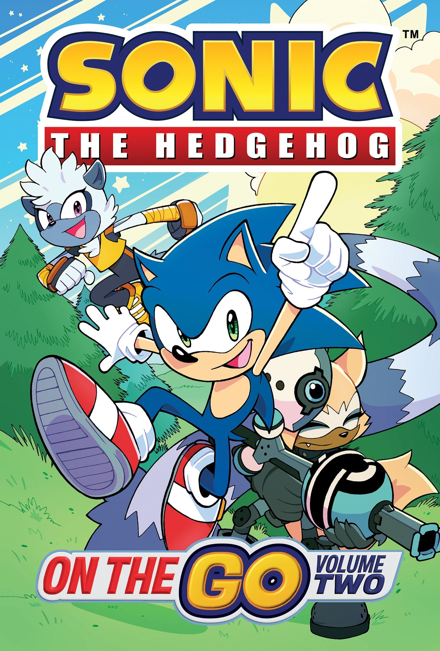 SONIC THE HEDGEHOG ON THE GO VOLUME 02