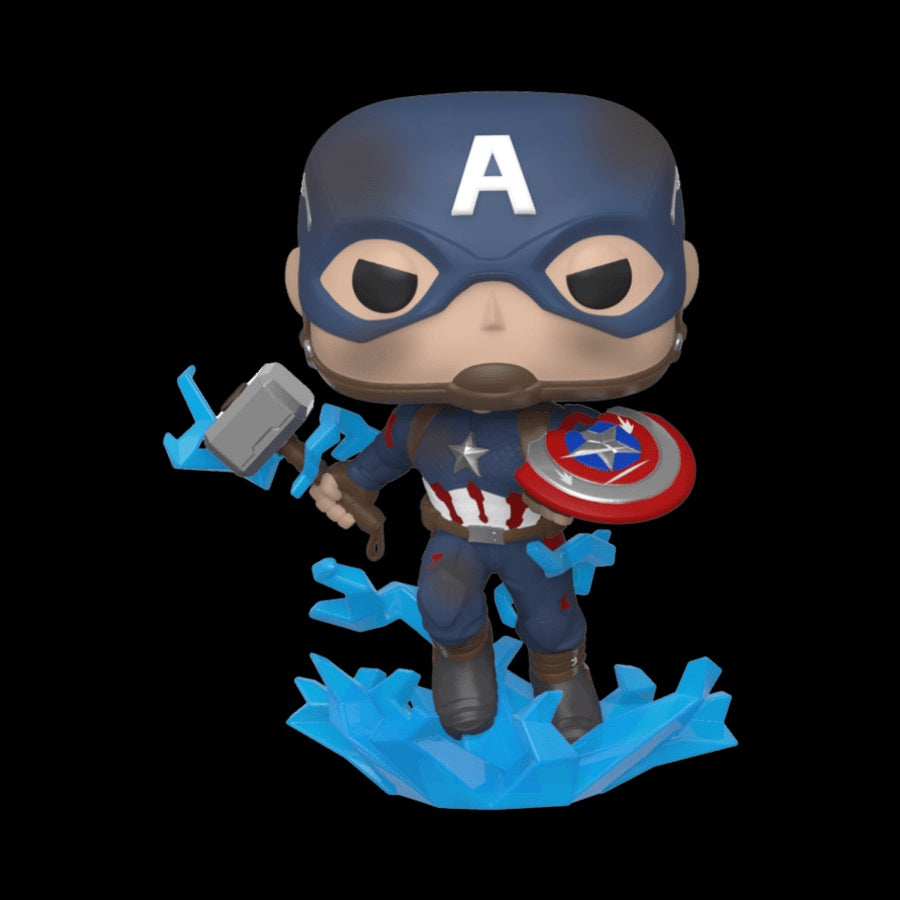 POP! MOVIES: AVENGERS INFINITY WAR: CAPTAIN AMERICA WITH MJOLNIR