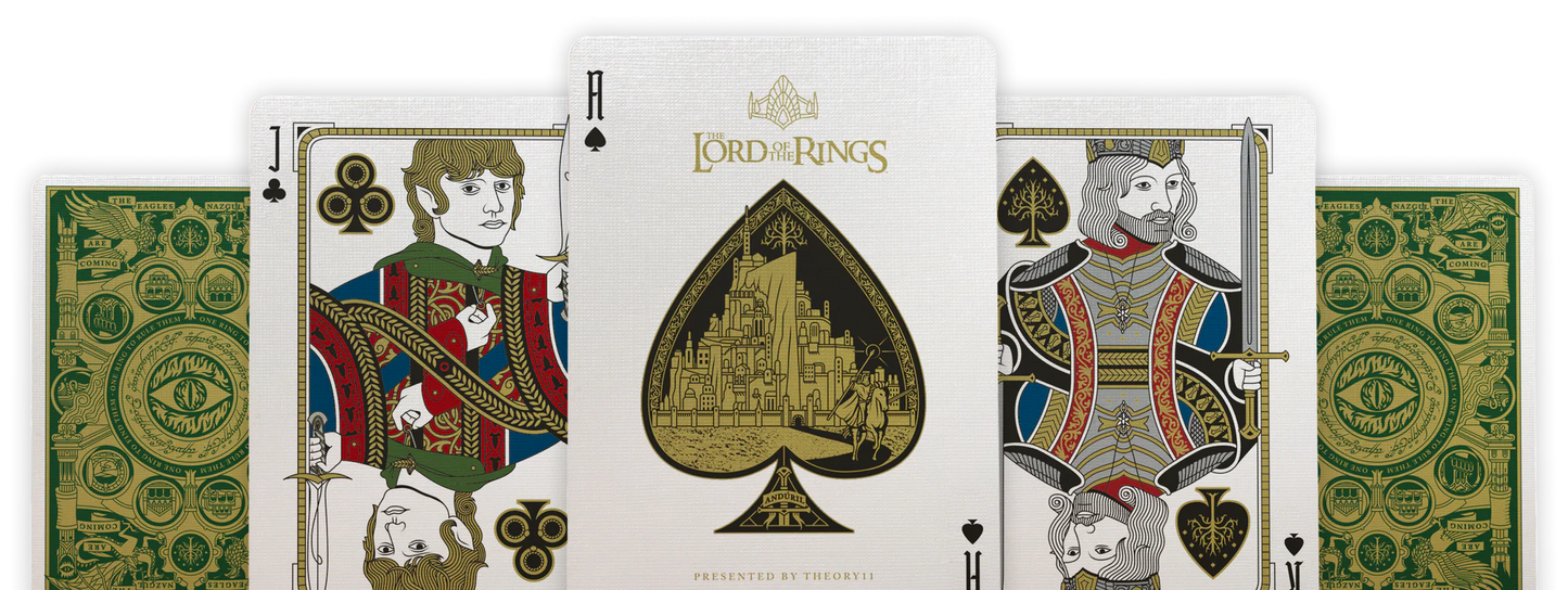 THEORY 11 - LORD OF THE RINGS PLAYING CARDS