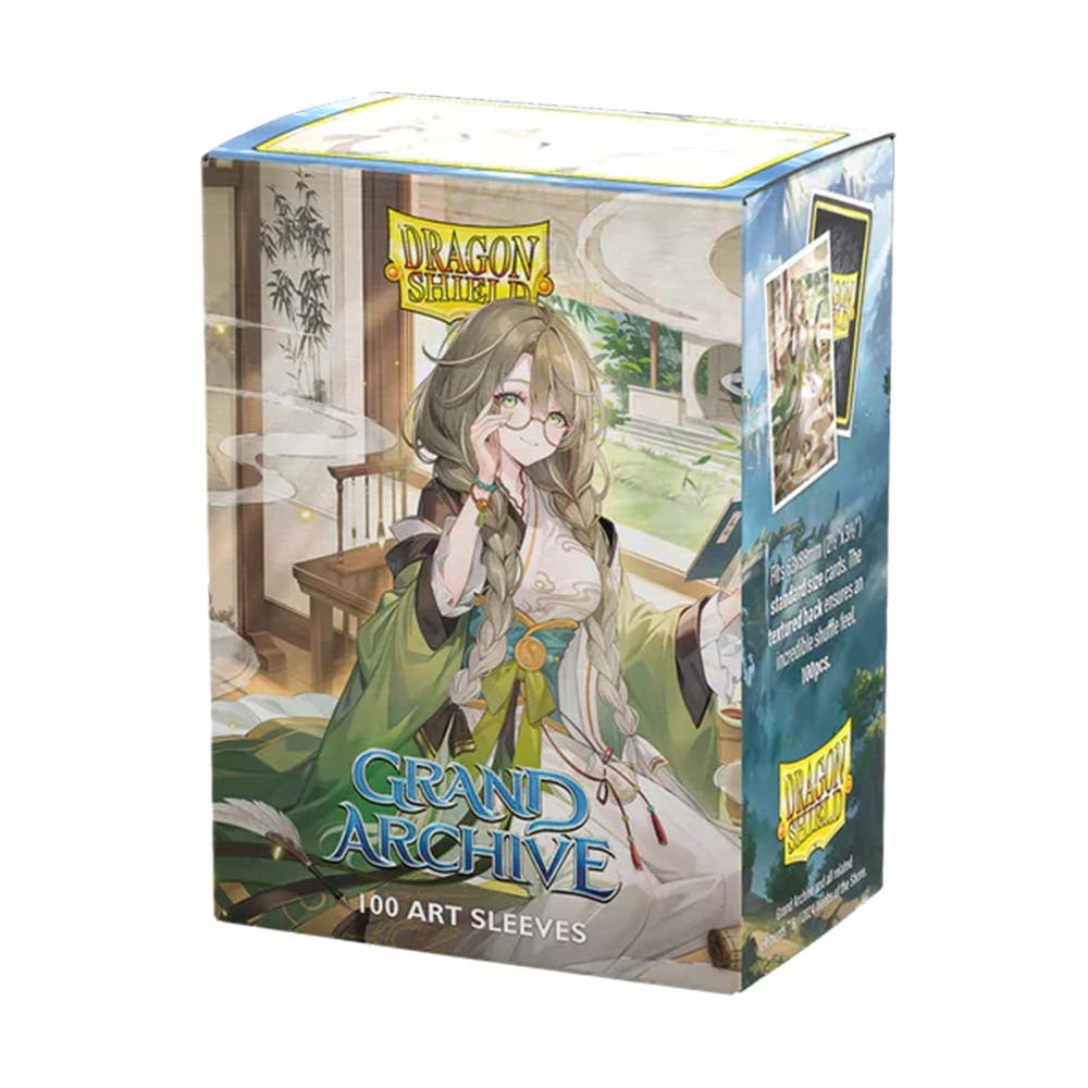 DRAGON SHIELD GRAND ARCHIVE 100 ART SLEEVES - Kongming, Wayward Maven