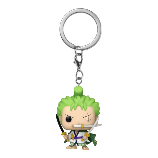 POCKET POP! ANIMATION: ONE PIECE: RORONOA ZORO KEYCHAIN