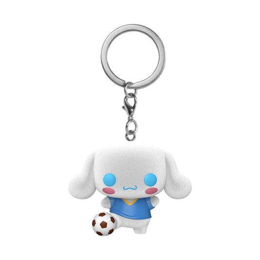 POCKET POP! SANRIO: CINNAMOROLL W/ SOCCER BALL KEYCHAIN