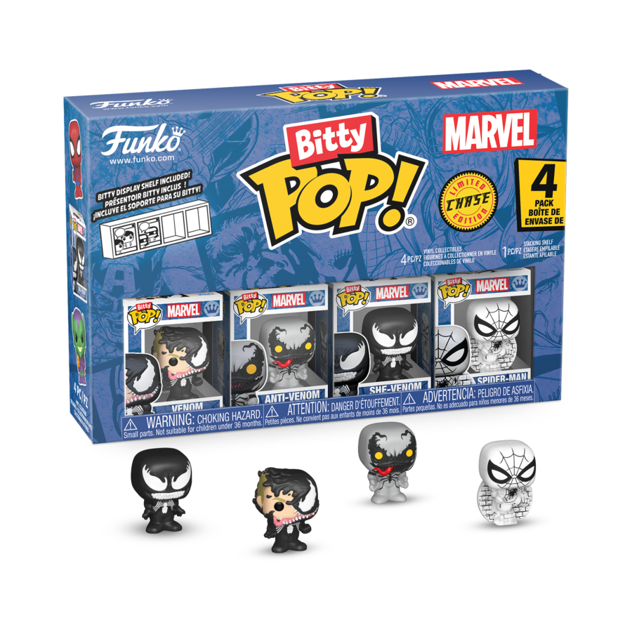 POP! MARVEL: SPIDER-MAN VENOM BITTY POP
