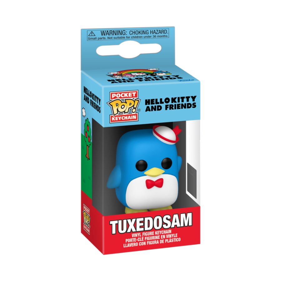 POCKET POP! HELLO KITTY: TUXEDOSAM KEYCHAIN