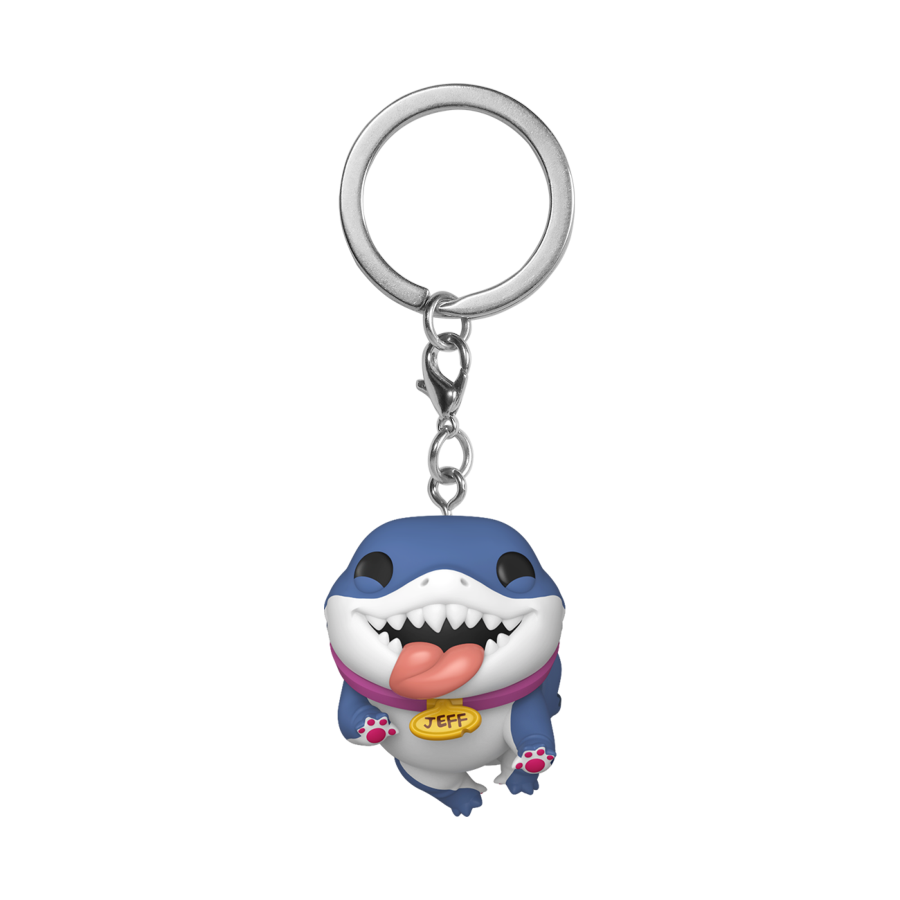 POCKET POP! GAMES: MARVEL RIVALS: JEFF THE LAND SHARK KEYCHAIN