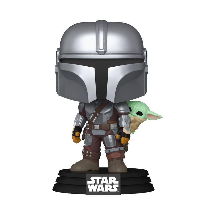 POP! STAR WARS MANDALORIAN & GROGU: MANDALORIAN WITH GROGU