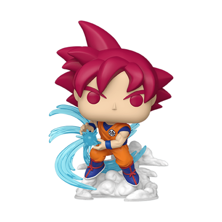 POP! ANIMATION: DRAGON BALL SUPER: SUPER SAIYAN GOD GOKU (WITH KAMEHAMEHA)